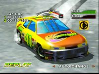 une photo d'Ã©cran de Daytona USA 2001 sur Sega Dreamcast